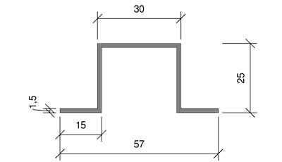 Fassadenbau Profile