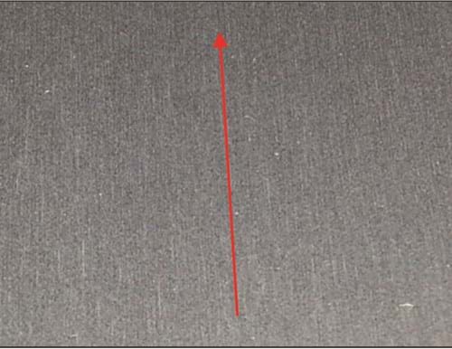 Ästhetik: Die Bedeutung der Walzrichtung