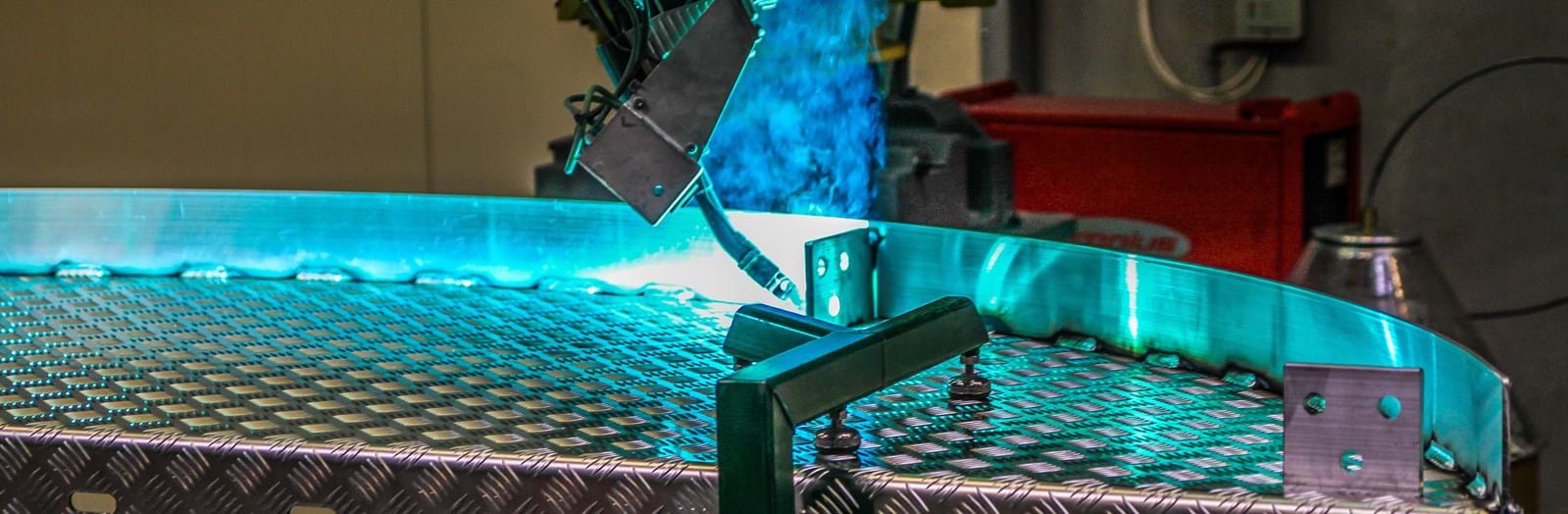 Welding in aluminium is possible with TIG or MIG welding